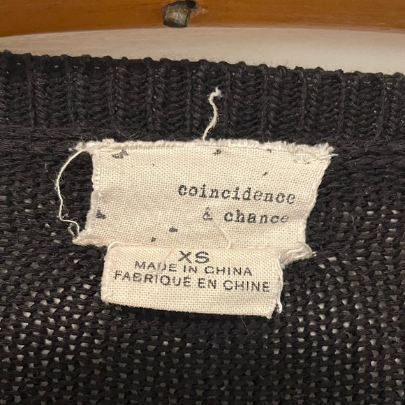 Urban outfitters. Coincidence & chance XS sweater - Picture 2 of 2